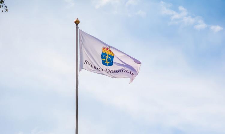 Sveriges domstolars flagga