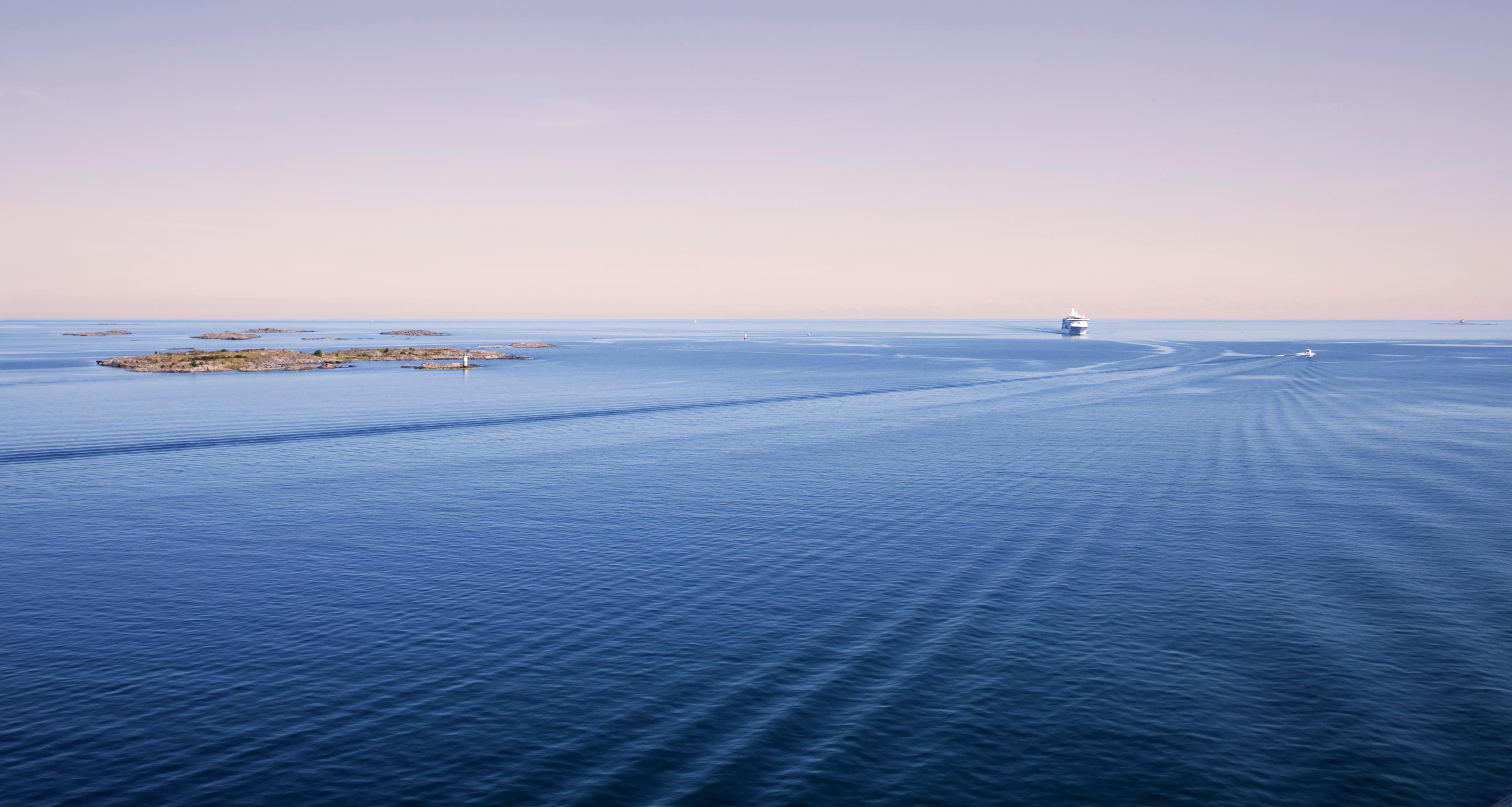 Kryssningsfartyg i Östersjön